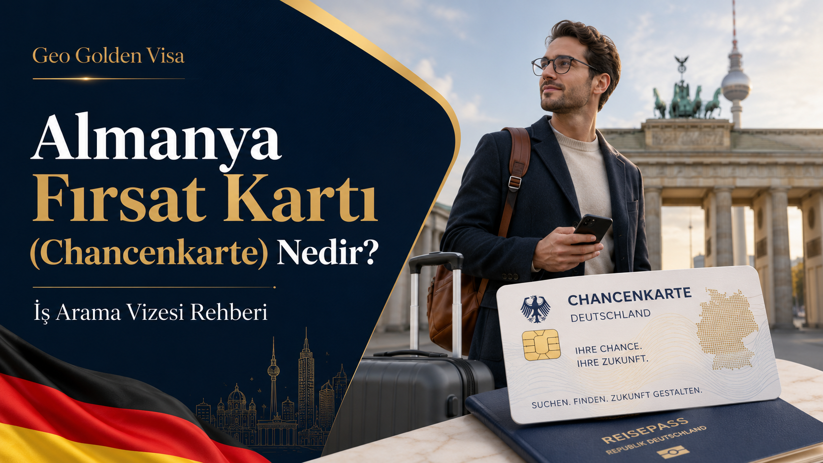 Almanya Fırsat Kartı (Chancenkarte) Nedir? İş Arama Vizesi Rehberi
